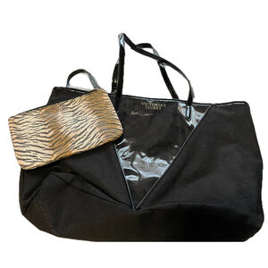 Victoria's Secret Large Tote Bag with Zipper Pouch